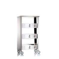 Carrello con ruote portatutto, 83,50 x 43,50 x 30,50 cm. BALI