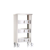 Carrello con ruote portatutto, 83,50 x 43,50 x 30,50 cm. BALI