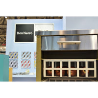 Carrello da cucina con piano di lavoro in acciaio inox, MOHER