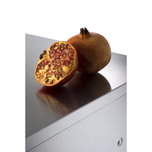 Carrello da cucina grande, molto elegante e con grande capacità, MALMÖ INOX