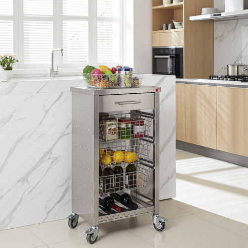 Carrello da cucina, OTTO INOX