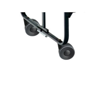 Carrello da servizio pieghevole BAUHAUS – 3 ripiani, struttura in metallo nero