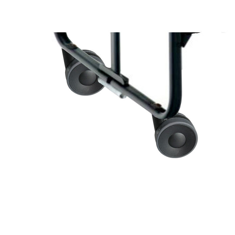 Carrello da servizio pieghevole BAUHAUS – 3 ripiani, struttura in metallo nero