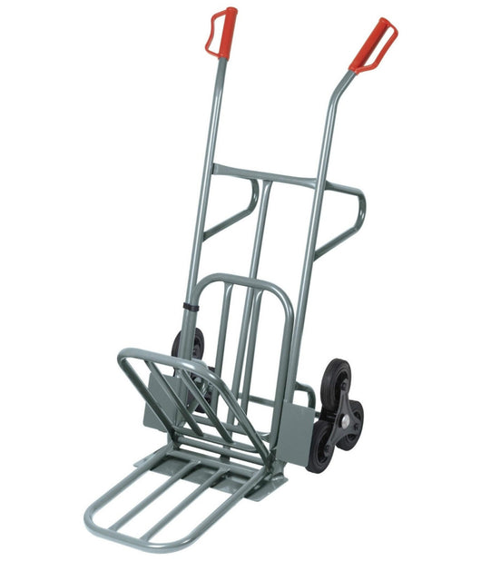 Carrello In Metallo A 6 Ruote Ribimex Sali Scendi Scale Prcd6r Asse Rinforzato         