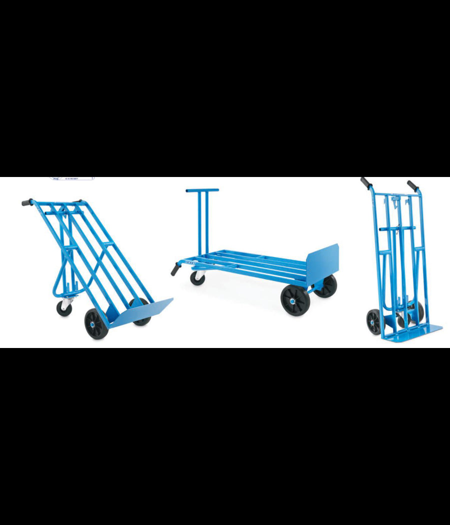 Carrello Milleusi 3in1 3 Ruote Movimentazione Obbliqua Alta O Stesa Omcn 092         