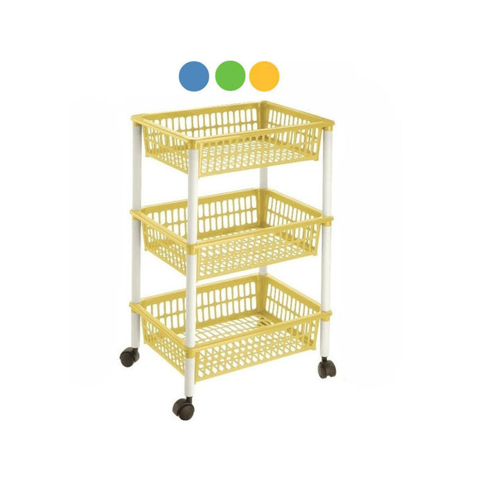 Carrello P.3 Mito Ambra Cm 40X29 H 62 Tontarelli