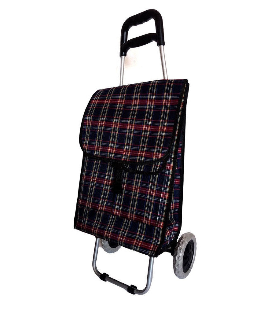 Carrello Per La Spesa Pieghevole Carrellino Con 2 Ruote Varie Fantasie         