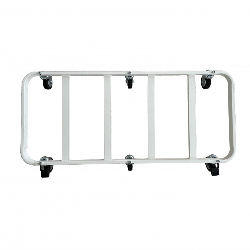 Carrello Piante per Vasi in Cemento / Terracotta con Ruote Cm 100X40 Tecnokit