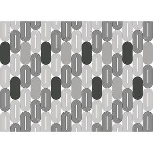 Carrello pieghevole da cucina BAUHAUS, 2 vassoi. Struttura nera