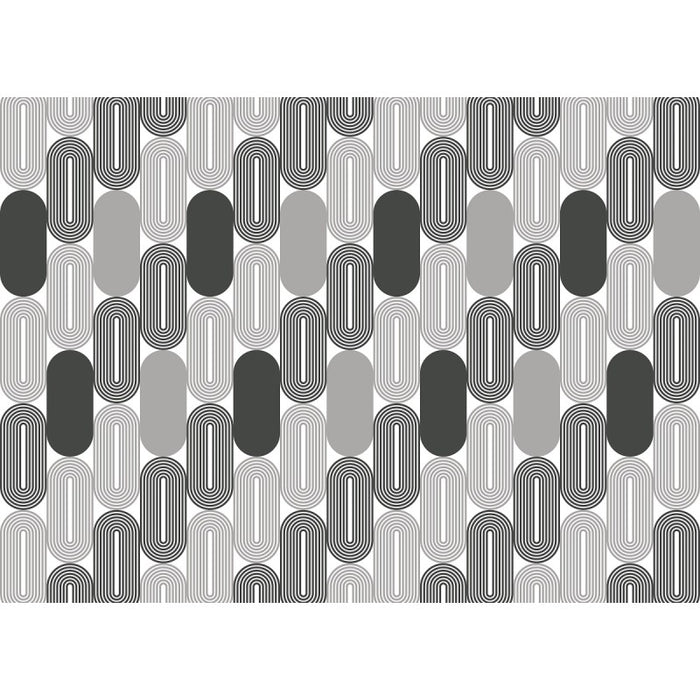 Carrello pieghevole da cucina BAUHAUS, 2 vassoi. Struttura nera