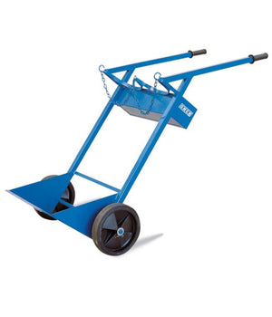 Carrello Porta Bombole Omcn 095 Portata 200 Kg Con Ruote Da 250 Mm Altezza 140cm         
