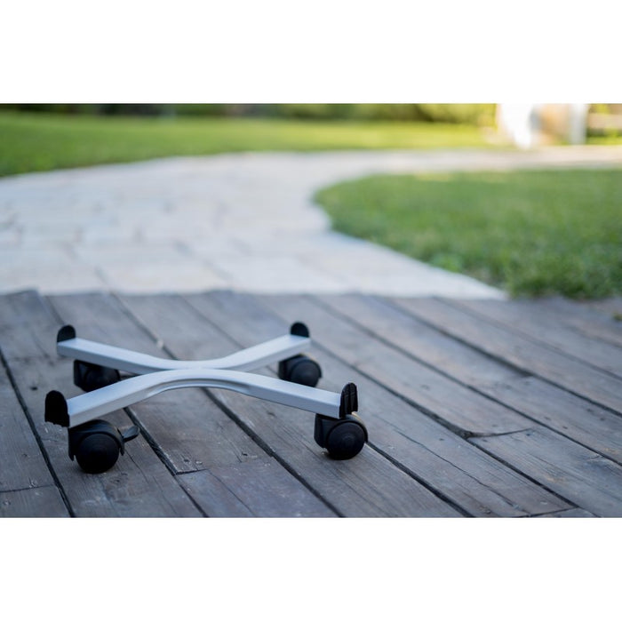 Carrello Porta Piante Linea Speedy Circolare Diam 25 Cotto Tecnokit