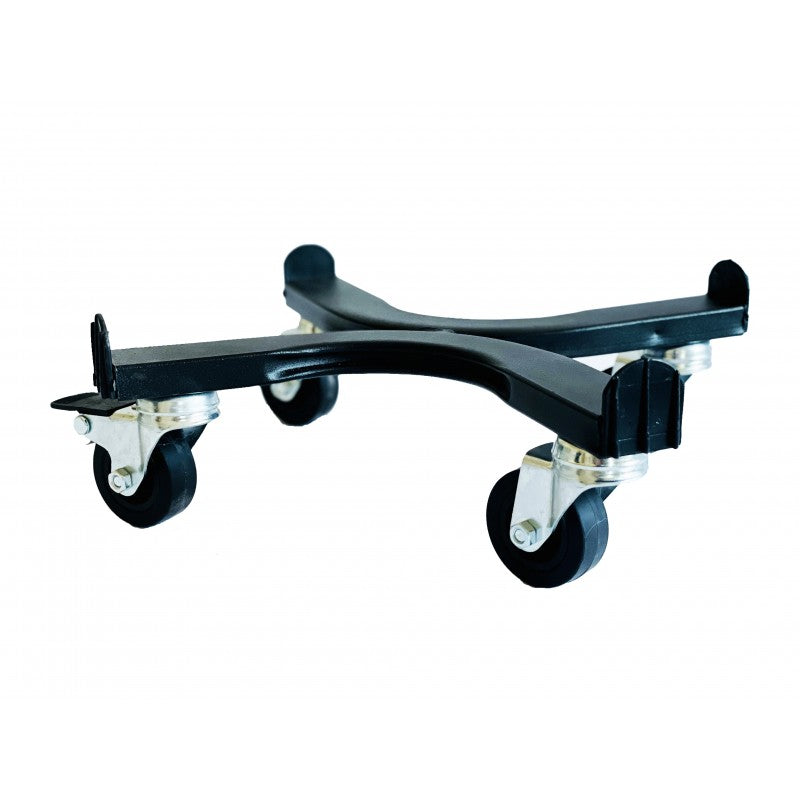 Carrello Porta Piante Linea Speedy Circolare Diam 25 Nero Tecnokit