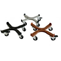 Carrello Porta Piante Linea Speedy Circolare Diam 50 Nero Tecnokit