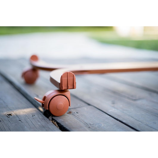 Carrello Porta Piante Linea Speedy Rettangolare Cm 58X30 Cotto Tecnokit