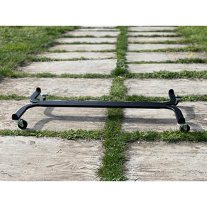 Carrello Porta Piante Linea Speedy Rettangolare Cm 58X30 Nero Tecnokit