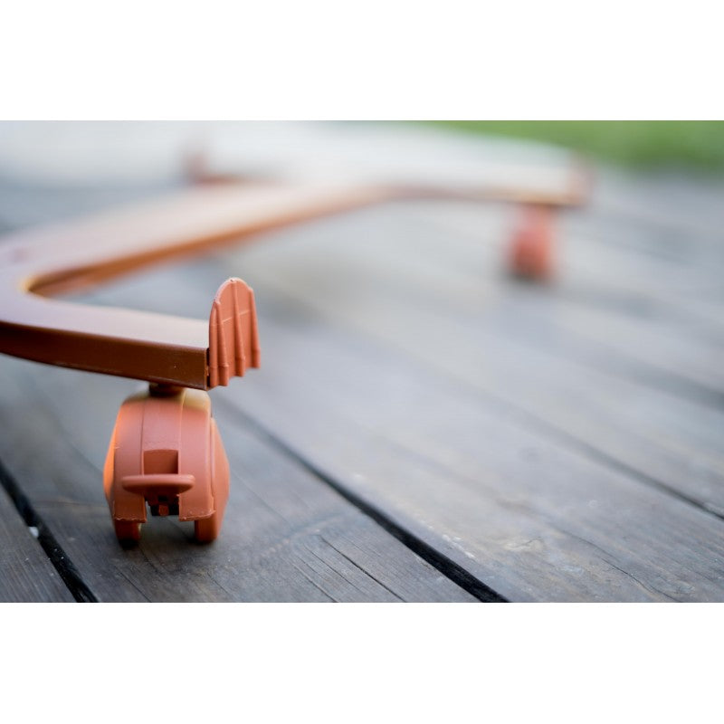 Carrello Porta Piante Linea Speedy Rettangolare Cm 78X37 Cotto Tecnokit