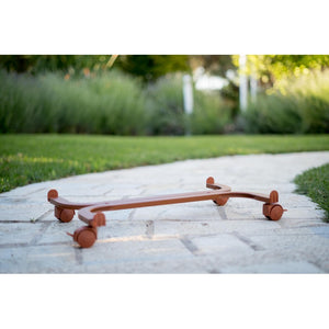 Carrello Porta Piante Linea Speedy Rettangolare Cm 78X37 Cotto Tecnokit