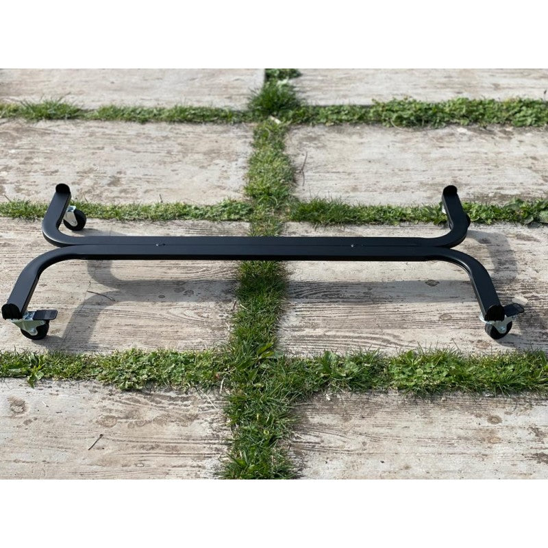 Carrello Porta Piante Linea Speedy Rettangolare Cm 78X37 Nero Tecnokit