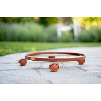 Carrello Porta Piante Tradizionale Circolare Diam 50 Cotto Tecnokit