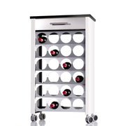 Carrello portabottiglie BACUS. Capacità di 24 bottiglie.