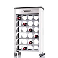 Carrello portabottiglie BACUS. Capacità di 24 bottiglie.