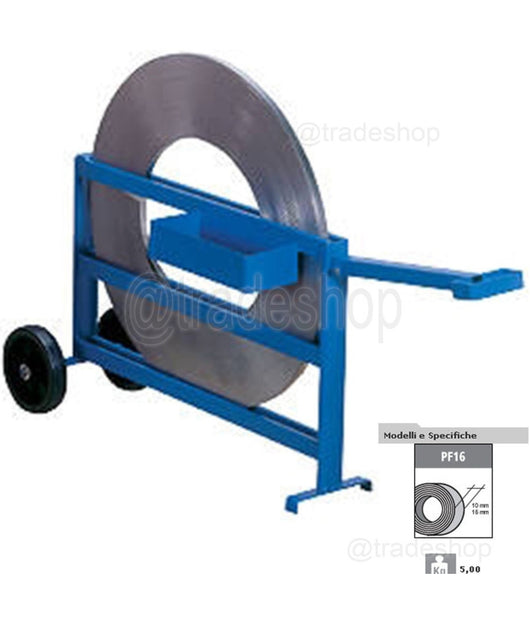 Carrello Portareggia Pf16 In Ferro Romeo Maestri Porta Reggette Metallo 10/16mm         