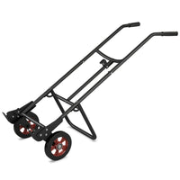 Carrello porta fusto con ruote in gomma e impugnature in EVA ganci a molla, Carrello porta fusti portata 545kg-Deposito utensili Tool