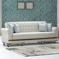 Carrello trasporto con 4 ruote piroettanti capacit¨¤ di carico 450kg, Carrello sposta mobili 77x47x15,5cm-Deposito utensili Tool