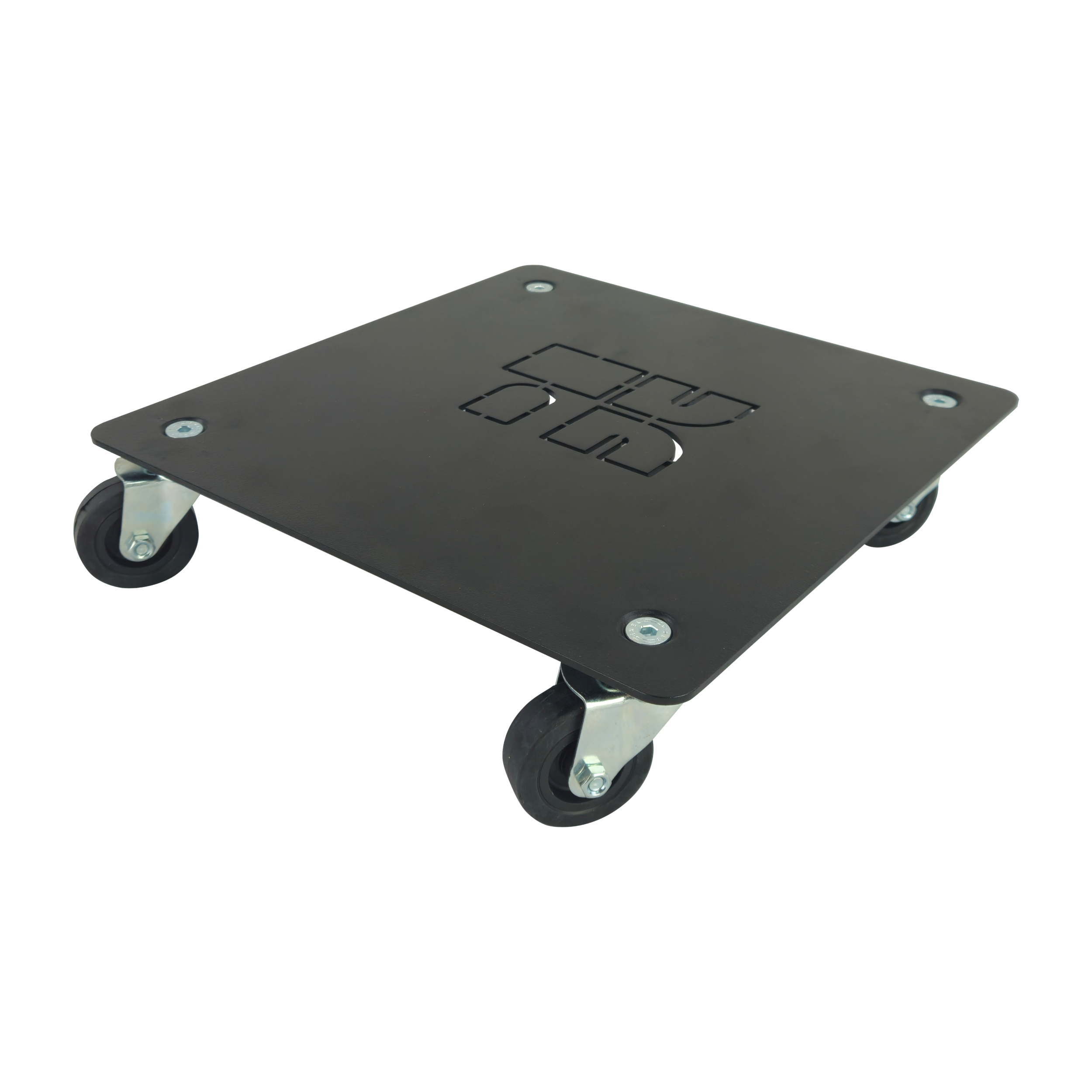 Carrello porta vasi quadrato Flat cm 30x30