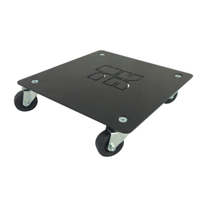 Carrello porta vasi quadrato Flat cm 30x30