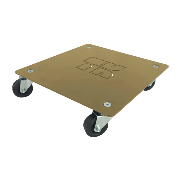 Carrello porta vasi quadrato Flat cm 30x30