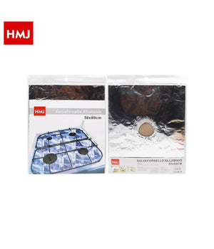 Carta Alluminio Copri Salva Fornello 50x60 Per Protezione Piano Fornelli         