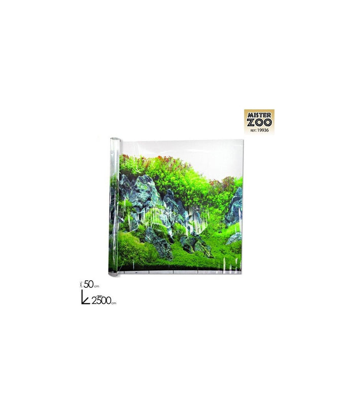 Carta Decorativa Per Acquario 50 X 2500 Cm Pannello Decorativo Acquari Sfondo         