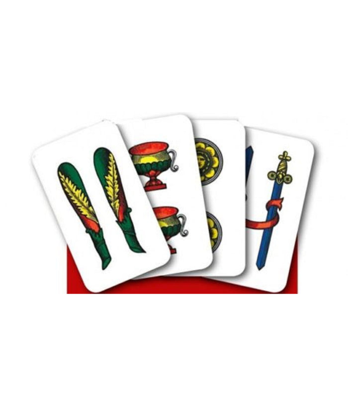 Carte Da Gioco Napoletane Mazzo 40 Carte Da Tavolo Scopa Solitario Sette E Mezz         
