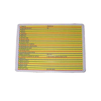 Cartello Concessione Edilizia 68X 48 Plastica