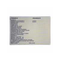 Cartello Concessione Edilizia 98X 68 Plastica