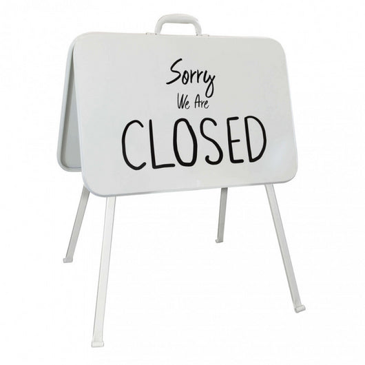 CARTELLO IN FERRO OPEN/CLOSED PIERRE