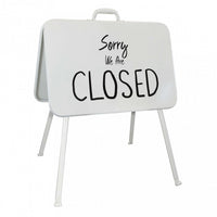 CARTELLO IN FERRO OPEN/CLOSED PIERRE