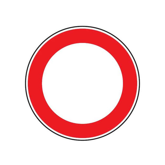 Cartello Stradale Divieto di Transito