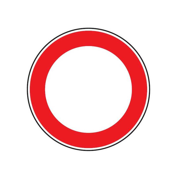 Cartello Stradale Divieto di Transito