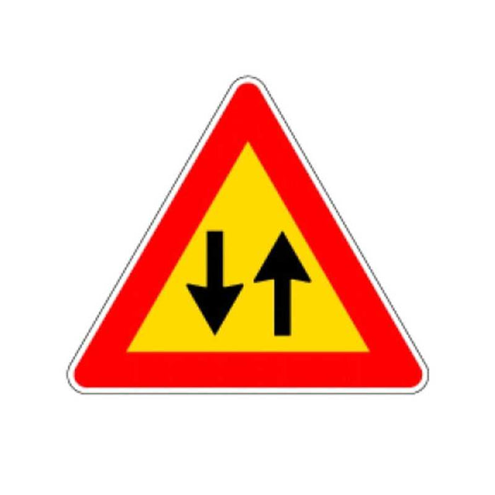 Cartello Stradale Doppio Senso