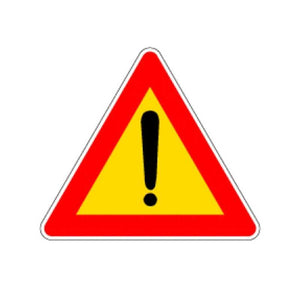 Cartello Stradale Pericolo Generico