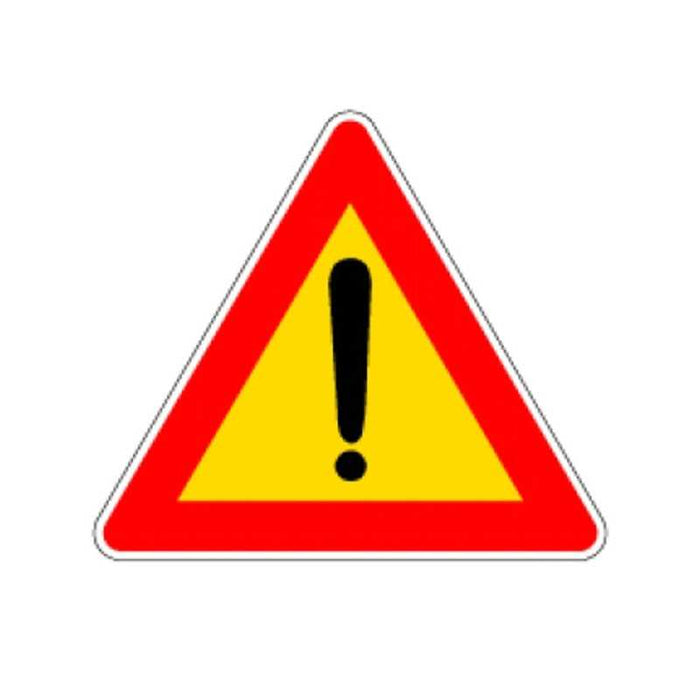 Cartello Stradale Pericolo Generico