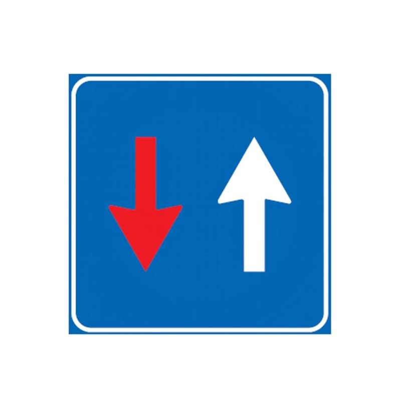 Cartello Stradale Senso Alt Diritto Precedenza