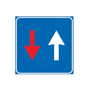 Cartello Stradale Senso Alt Diritto Precedenza