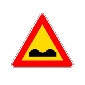 Cartello Stradale Strada Deformata