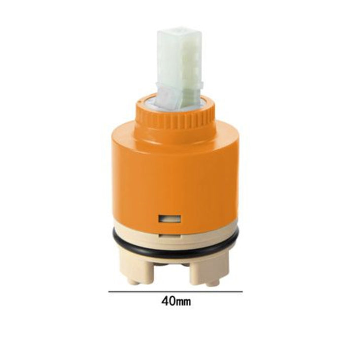 Trade Shop - Cartuccia Di Rubinetto Miscelatore Da 40 Mm Con Piedini Risparmio D'acqua 69671         