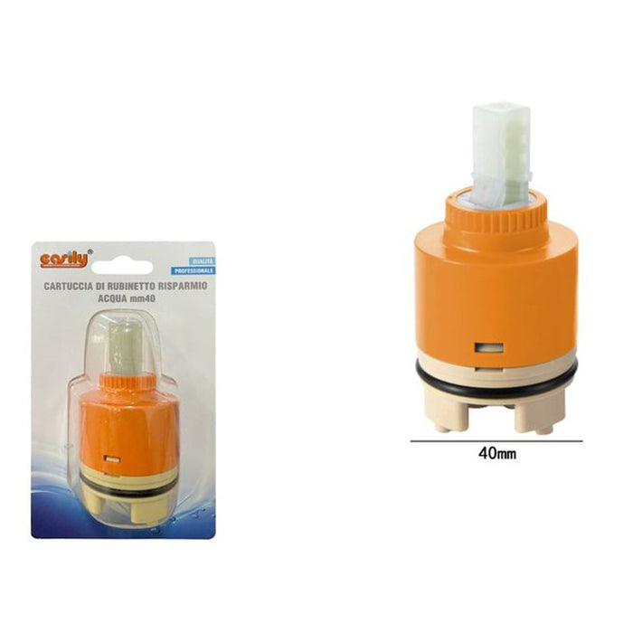 Trade Shop - Cartuccia Di Rubinetto Miscelatore Da 40 Mm Con Piedini Risparmio D'acqua 69671         