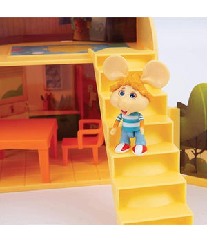 Casa Di Topo Gigio Giocattolo Bambini Con 2 Personaggi E Accessori Gioco         